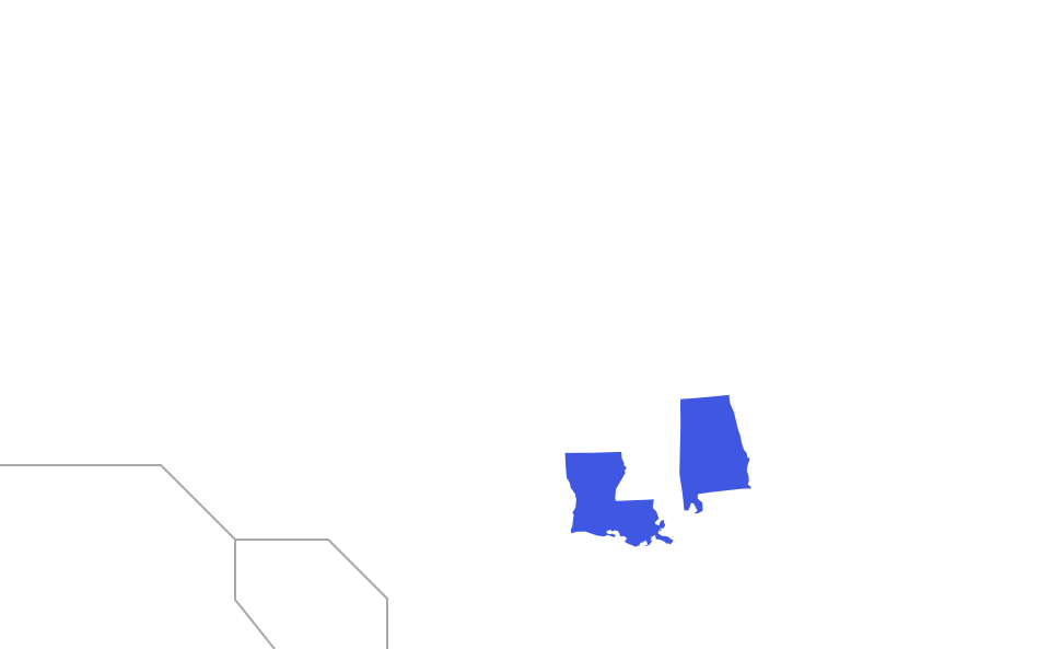 Ship a car from Louisiana To Alabama