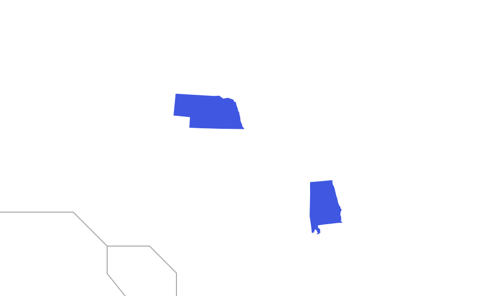 Ship a car from Nebraska To Alabama