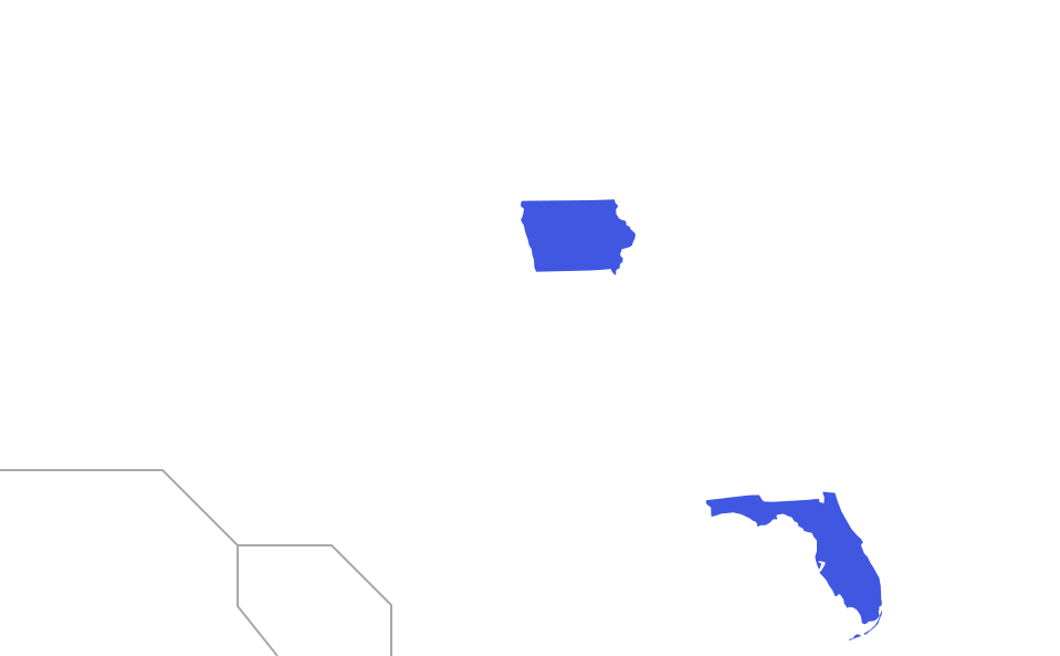 Ship a car from Florida To Iowa