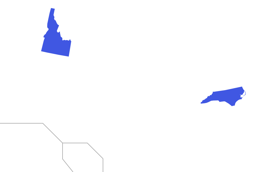 Ship a car from North Carolina To Idaho
