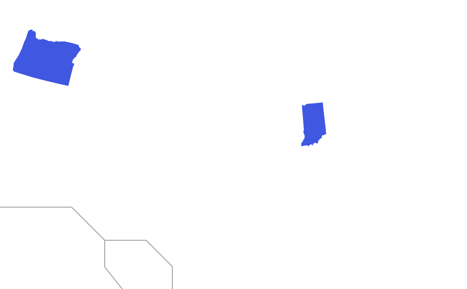 Ship a car from Oregon To Indiana