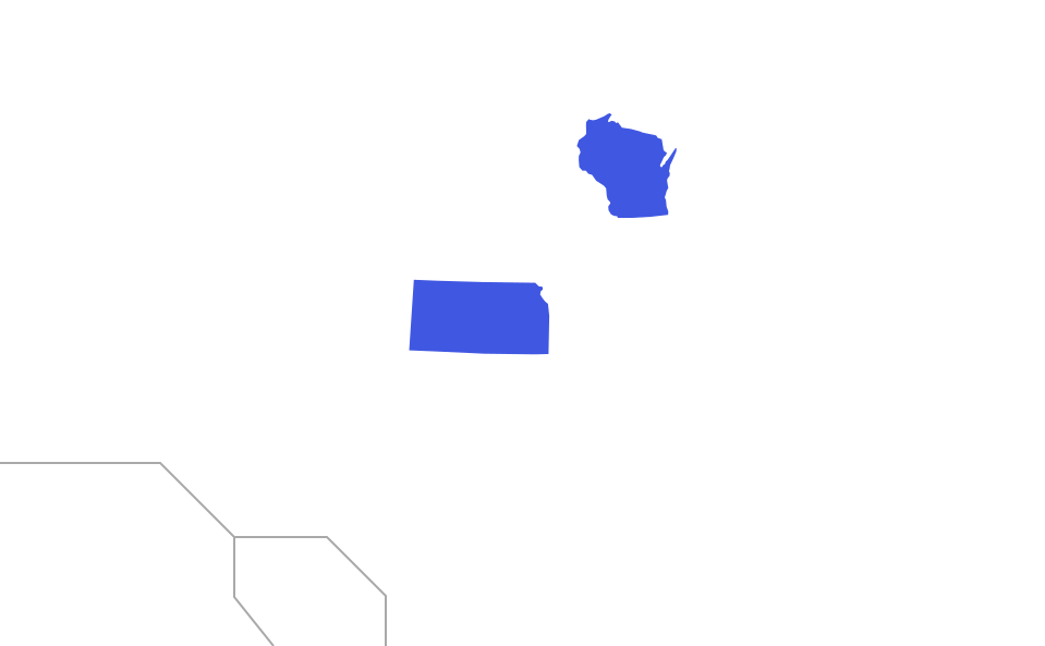 Ship a car from Wisconsin To Kansas