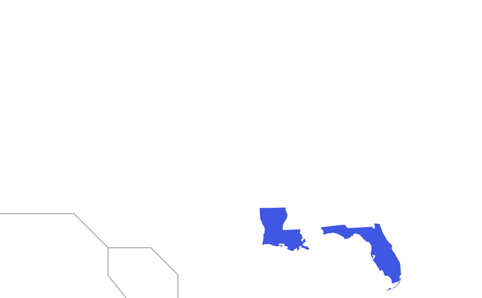 Ship a car from Florida To Louisiana