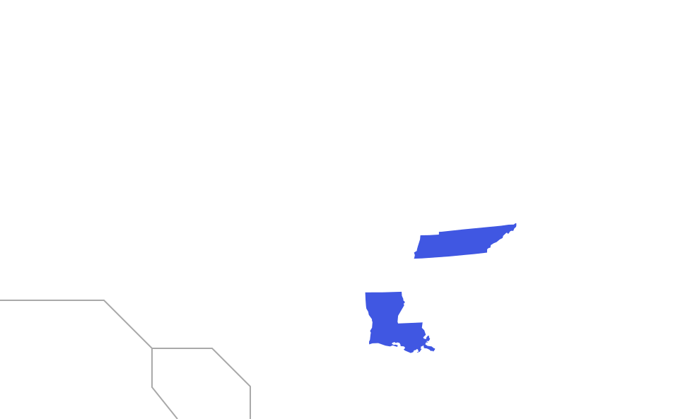 Ship a car from Tennessee To Louisiana