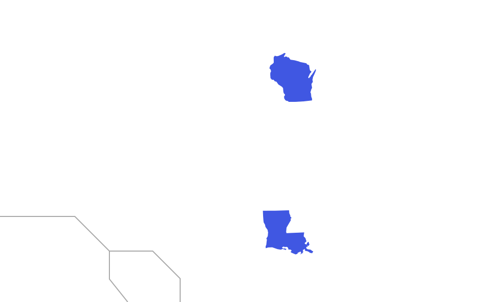 Ship a car from Wisconsin To Louisiana