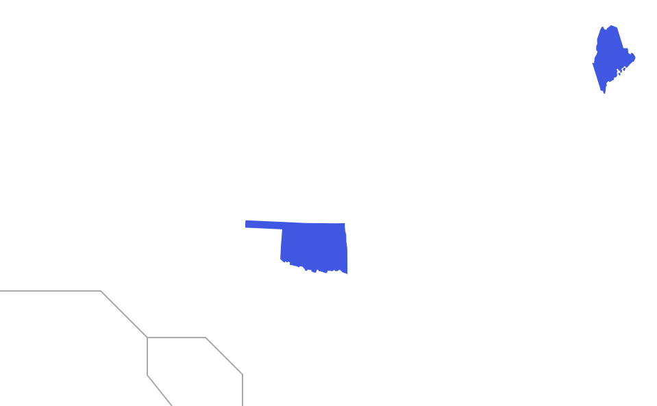 Ship a car from Oklahoma To Maine