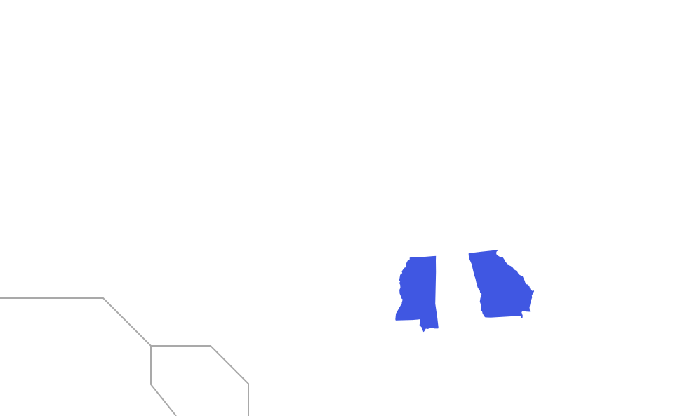 Ship a car from Georgia To Mississippi