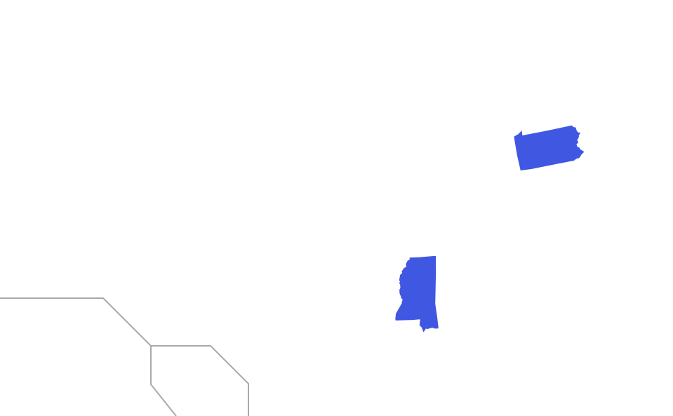 Ship a car from Pennsylvania To Mississippi