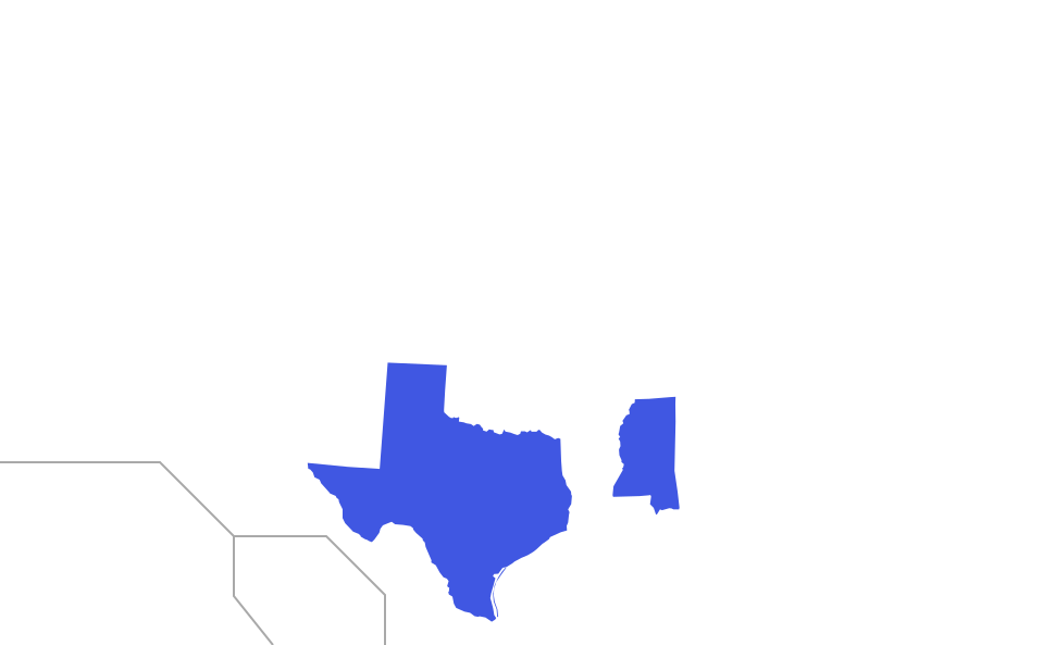 Ship a car from Texas To Mississippi