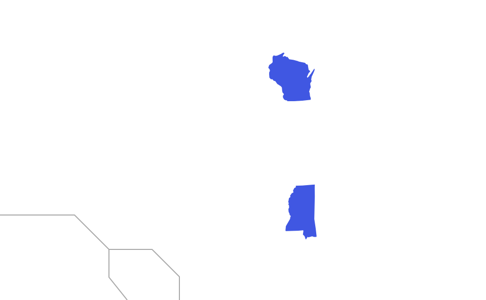 Ship a car from Wisconsin To Mississippi