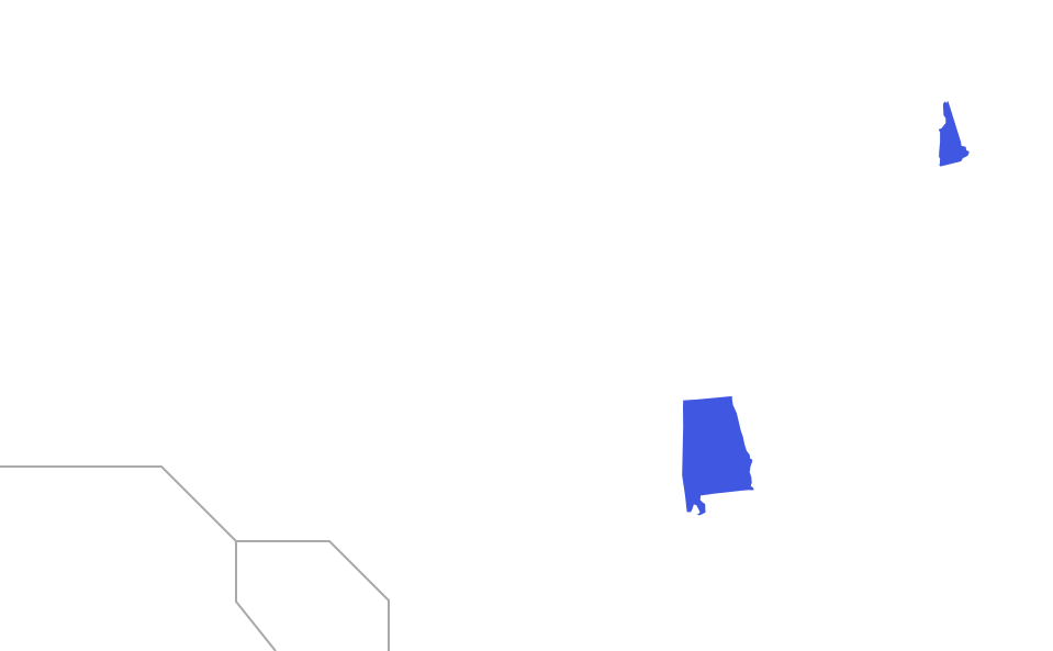 Ship a car from Alabama To New Hampshire