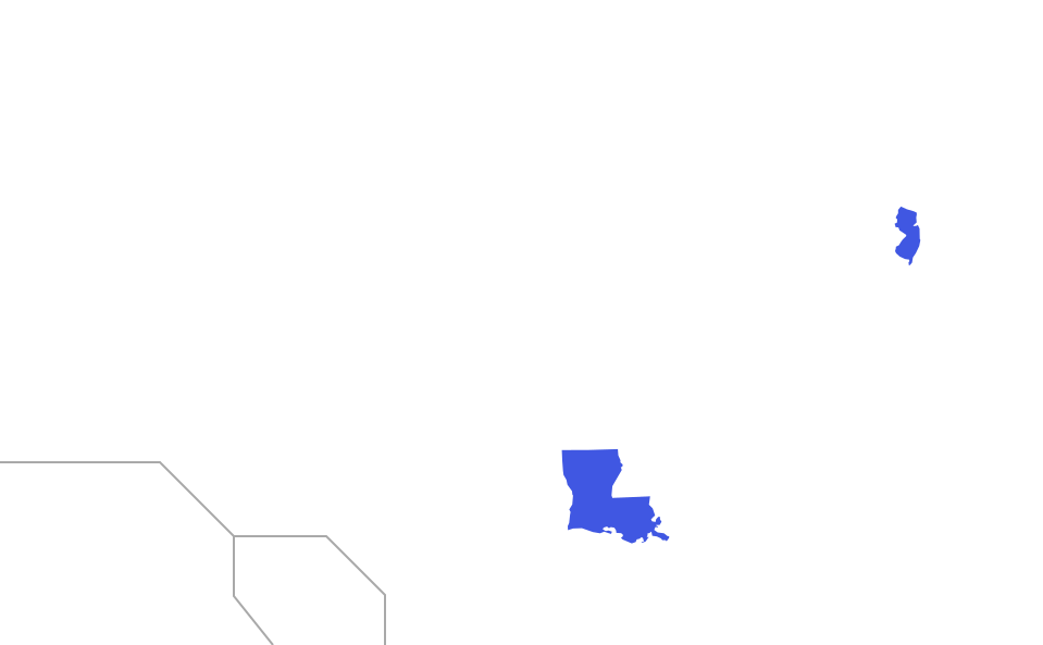 Ship a car from Louisiana To New Jersey