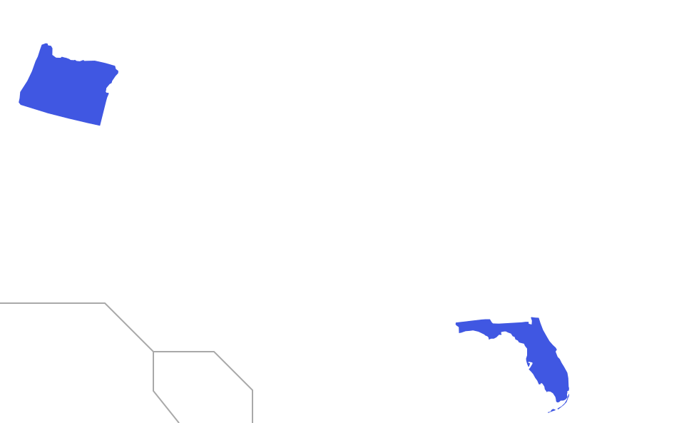 Ship a car from Florida To Oregon