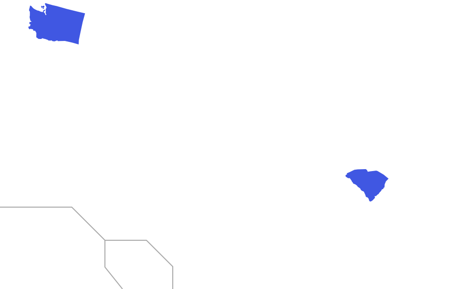 Ship a car from Washington To South Carolina