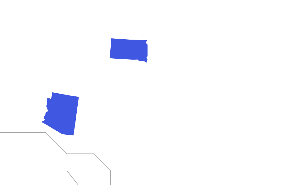 Ship a car from Arizona To South Dakota