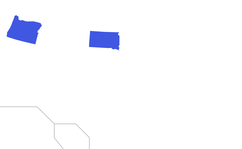 Ship a car from Oregon To South Dakota