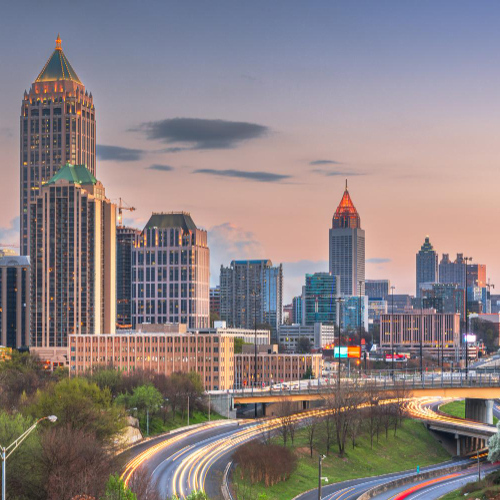 Transport a car to Georgia